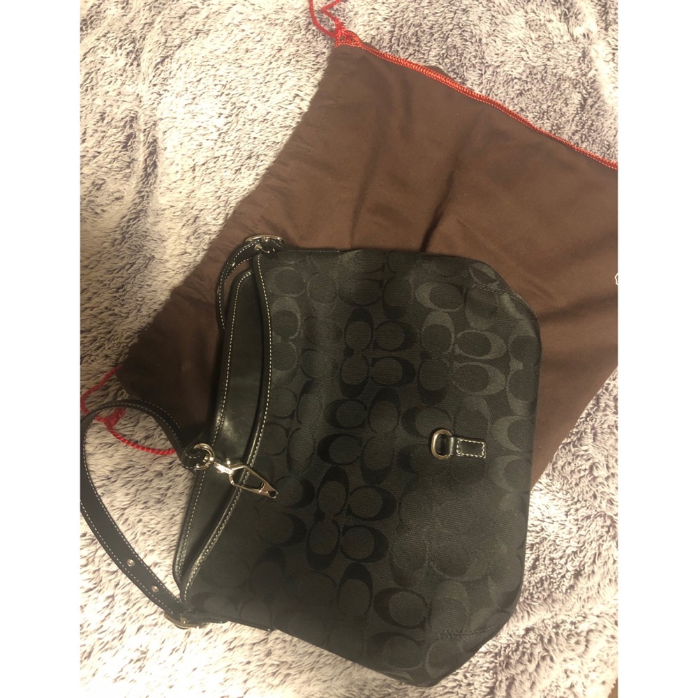 COACH monogram shoulder bag - Picture 10 of 10